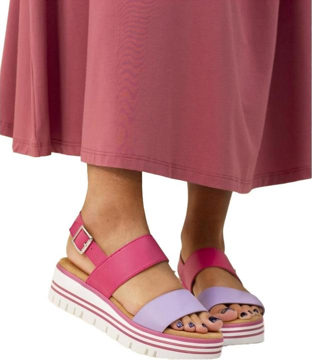 Actual product image Lunar Womens/Ladies Missy Tan Sandals (41)