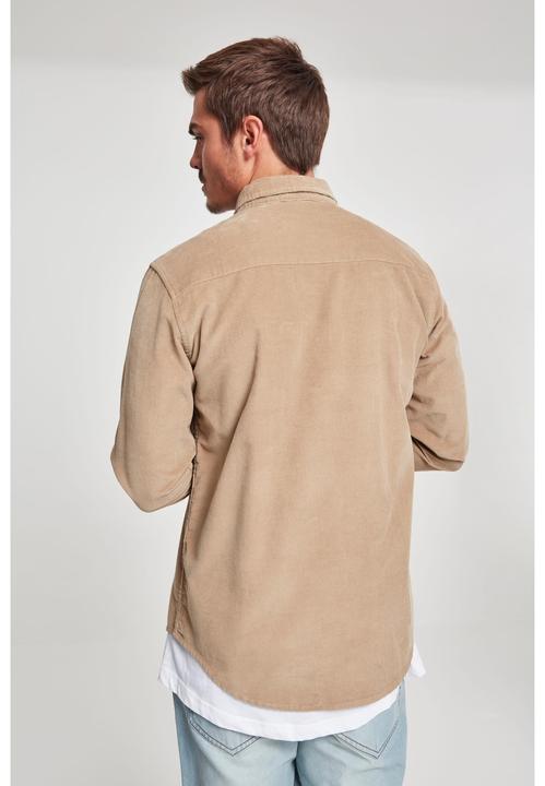 Produktbild Urban Classics UC Plus Size Corduroy Shirt (S)