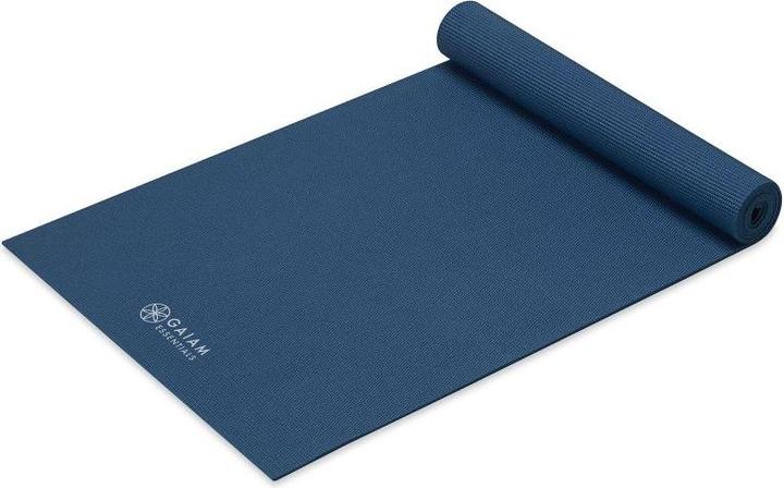 Image du produit Gaiam Essentials Yogamatte 6 mm mit marineblauem Hund