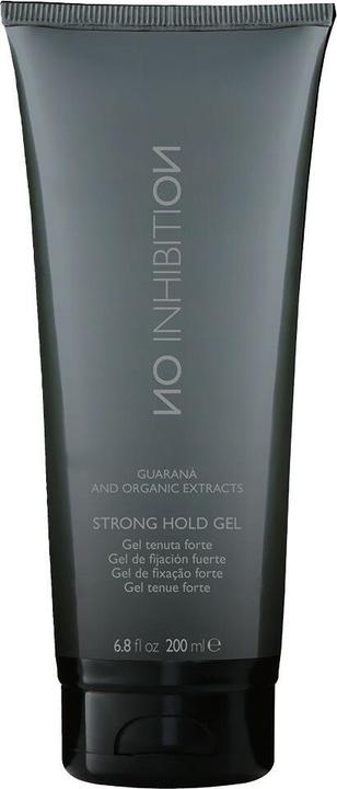 No Inhibition Strong Hold Gel 6.8 floz 200ml (Hair gel, 200 ml)