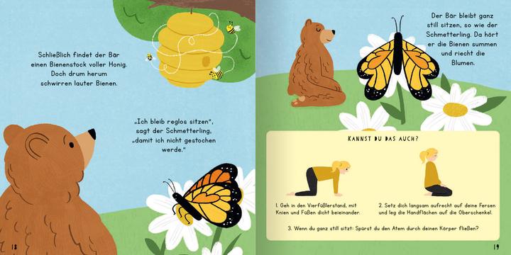 Produktbild Der Yoga-Bär | Entspann dich wie die Tiere im Wald (Deutsch, Christiane Kerr, Julia Green, 2021)