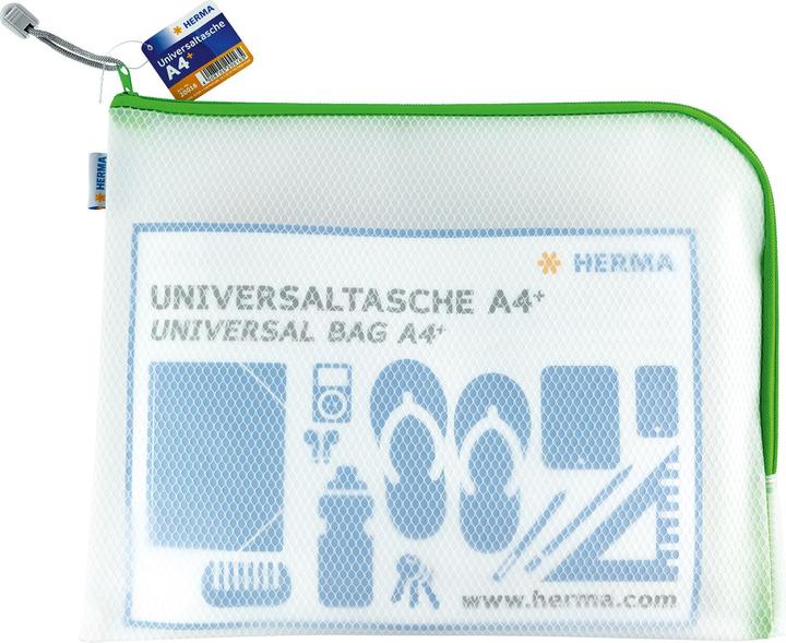 Actual product image HERMA A4 zip pocket