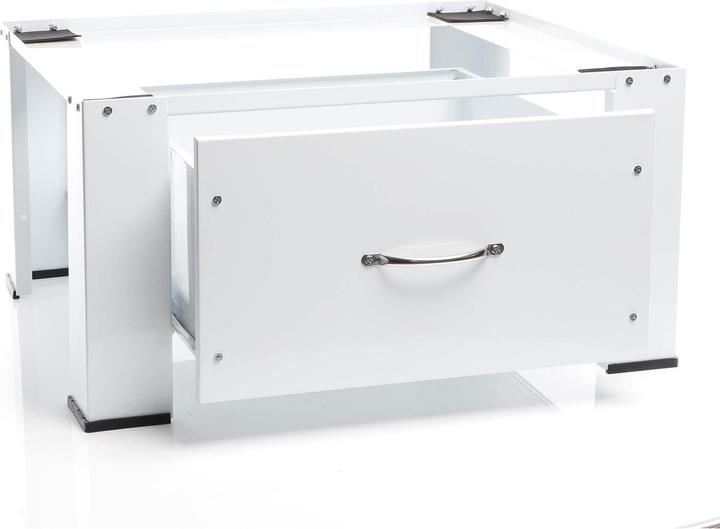 Actual product image Wiltec Underframe for Washing Machine with Pull-out Drawer Base Pedestal for Washer up to 150 kg