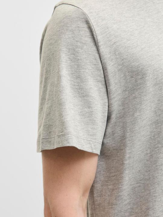 Actual product image Jack & Jones Jjeorganic Melange Tee Ss O-Neck Noos (L)
