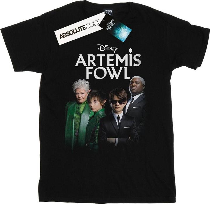 Disney Artemis Fowl Gruppenfoto Baumwolle Boyfriend TShirt (4XL)