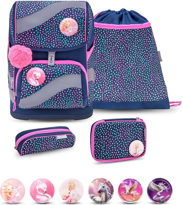 Image du produit Belmil Sac à dos scolaire SMARTY Set de 5 pièces Amazing Polka Dot 2 (20 l)