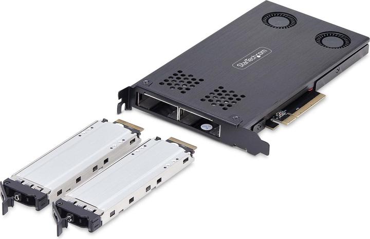 Image du produit StarTech HDD Acc Dual M.2 NVMe SSD vers PCIe x8