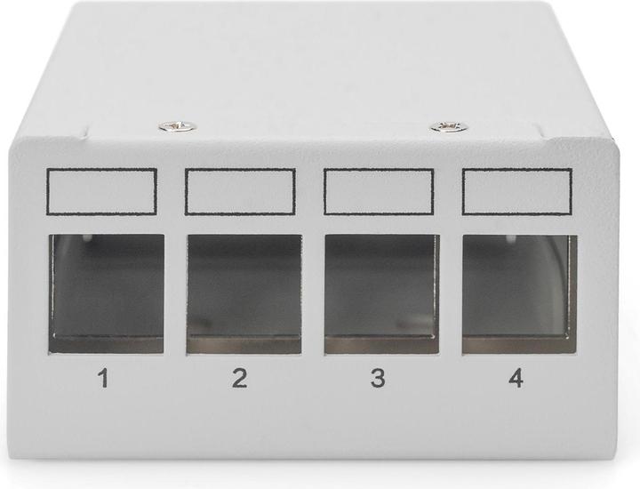 Actual product image Digitus Desktop Modular Blank Patch Panel, shielded, 4-port