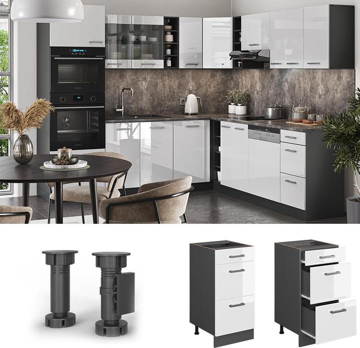 Produktbild Vicco Küchenunterschrank R-Line (40 x 60 x 81.5 cm)