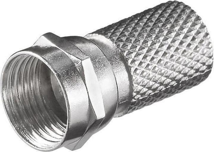 Actual product image Transmedia Satellite F connector 7mm 10-pack (Plugs and connectors)