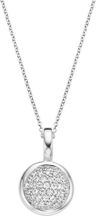 Image du produit Ti Sento Milano Chaîne avec pendentif rond et zirconium 6720ZI (Argent sterling 925, 45 cm)