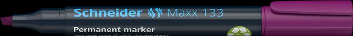 Image du produit Schneider Marqueur permanent Maxx 133, 1+4 mm, violet (Violet, 4 mm, 1 x)