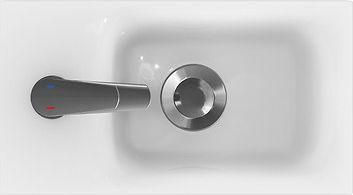 Cersanit Moduo 40 cm washbasin (K116-016) (220 mm, 400 mm)