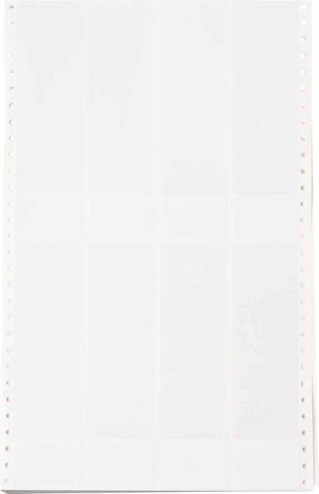 Immagine prodotto Brady DAT-40-292-2.5, vinile autolaminante, bianco/trasparente, opaco, 50,8 x 25,4(95,25)mm, permanente