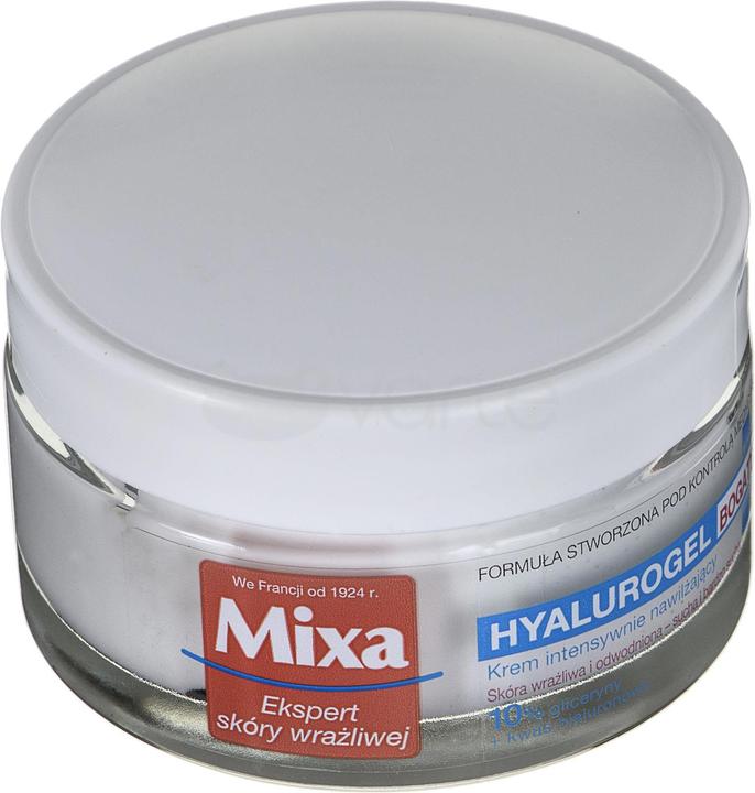 Image du produit Mixa Crème Hyalurogel Peau Sensible Expert Hydratation Intensive 50ml (50 ml, Crème de jour, Gel visage)