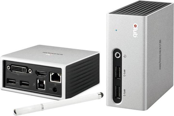 Club 3D CLUB3D SenseVision USB 3.0 4K UHD Mini Docking Station (USB-C, 4 Ports)