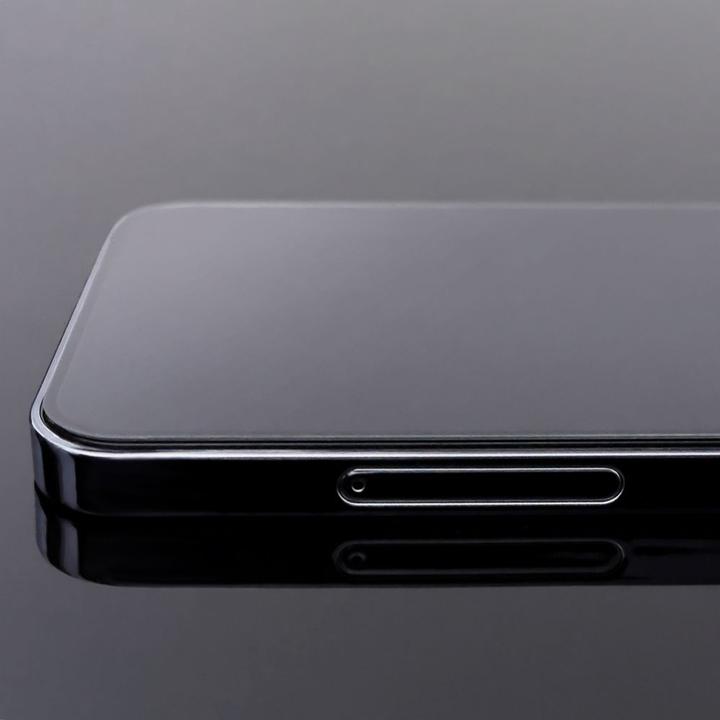 Actual product image Wozinsky Tempered Glass Full Glue Super Tough Screen Protector Full Coveraged with Frame Case Friend (1 Piece, Nokia 2.4)