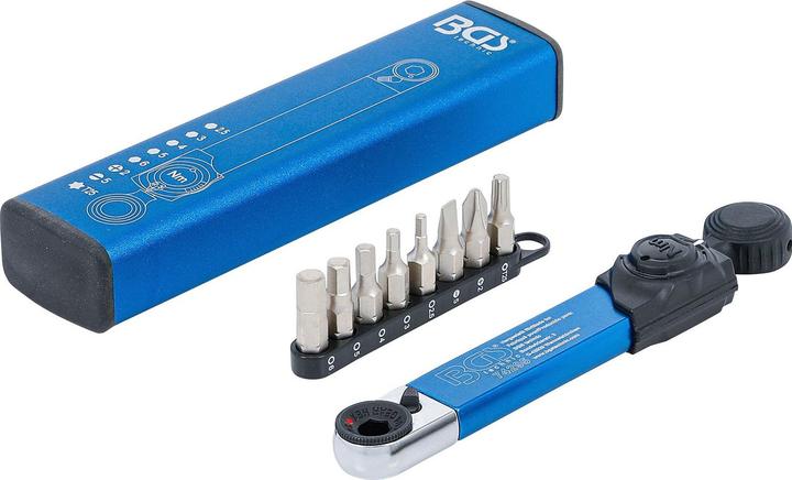 BGS Drehmomentschlüssel (1/4", 2 Nm, 10 Nm)