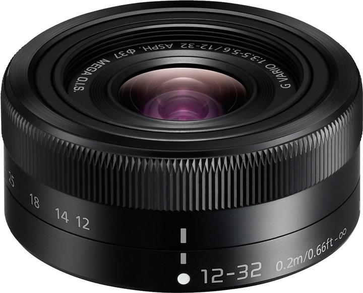 Productafbeelding Panasonic 12-32mm f/3.5-5.6 ASPH. Mega O.I.S. (Micro Vier Derde, Micro Vier Derde)