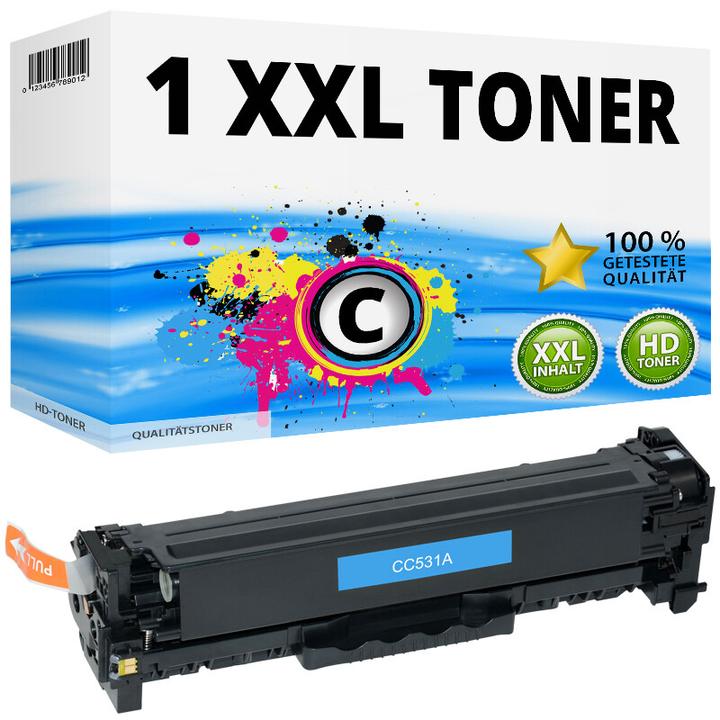 Immagine prodotto Druckfuxx 1 XXL TONER für HP COLOR LASERJET CP 2025 CP 2025 DN CP 2025 N 304A C