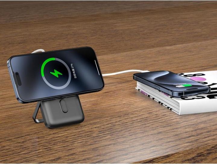 Produktbild Swissten Power Bank PD 20W (Magsafe Compatible) 10000Mah (10000 mAh, 20 W, 38.50 Wh)