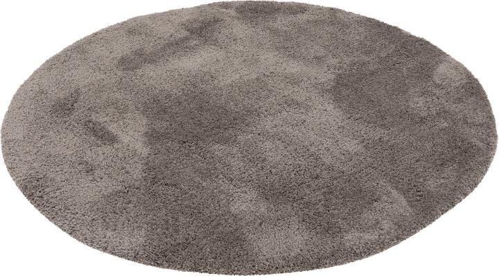 Image du produit Pergamon Luxe Super Tapis Shaggy à poils longs Luca Rond (200 x 200 cm)