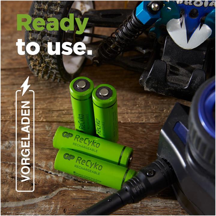 Image du produit GP Batteries ReCyko (4 pcs, AAA, 850 mAh)