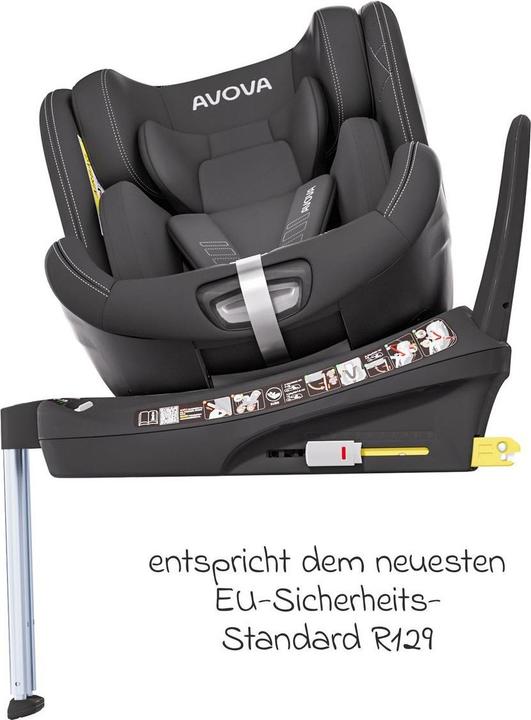 Actual product image Avova Swan-Fix I-Size Reboard child seat (Reboarder, ECE R129/i-Size Standard)