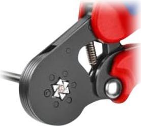 Image du produit Knipex Pince à sertir auto-ajustable pour embouts de câble (180 mm)