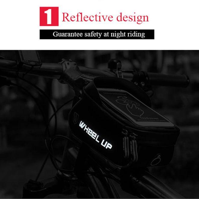 Image du produit Wheel Up Support vélo pour téléphones portables jusqu'à 6 pouces