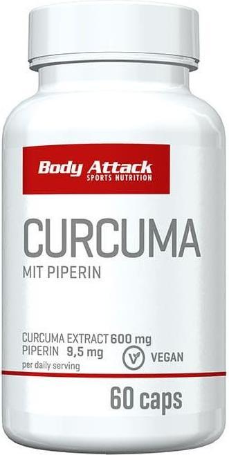 Produktbild Body Attack Curcuma (60 Stück, Kapseln)