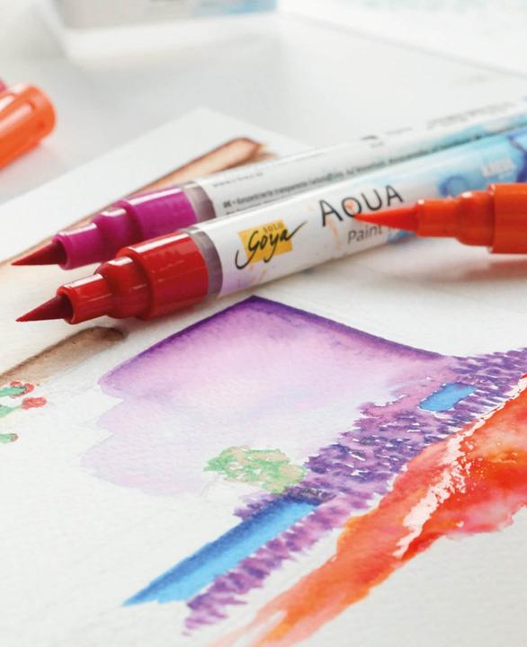 Actual product image Solo Goya Aqua Paint Marker (Light grey)
