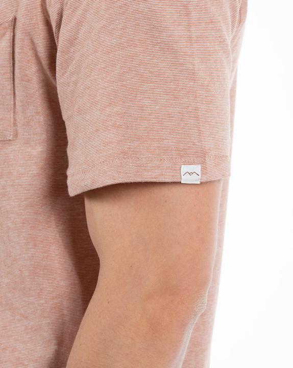 Image du produit Whatever Man Logo Stripe T-shirt (L)