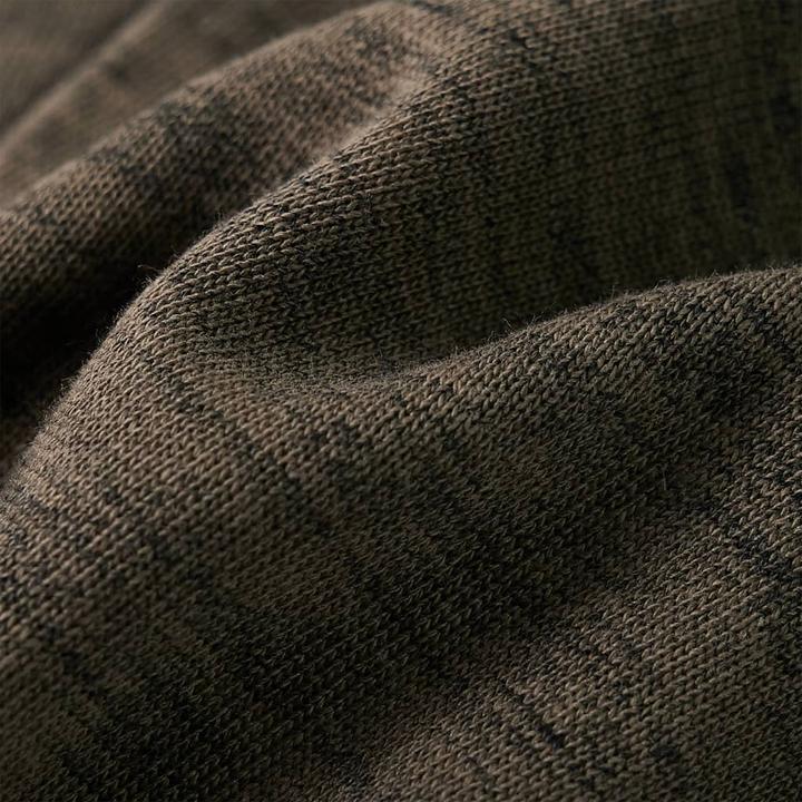 Immagine prodotto VidaXL Pantaloni da allenamento per bambini cachi scuro melange 140,Materiale (140)