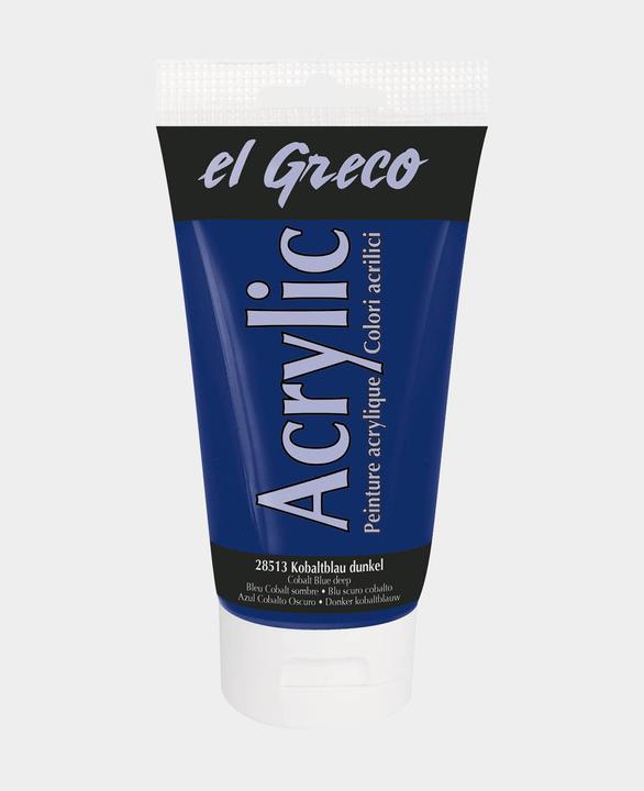Produktbild Kreul el Greco Acrylic (Kobaltblau dunkel, 150 ml)
