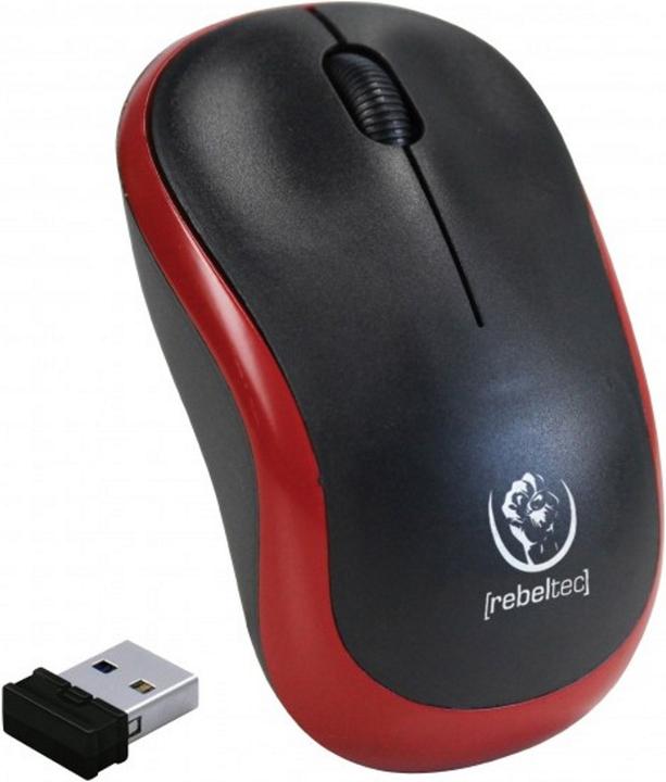 Rebeltec optical BT mouse METEOR red (Kabellos)