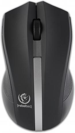 Actual product image Rebeltec wireless mouse Galaxy black/silver (Wireless)