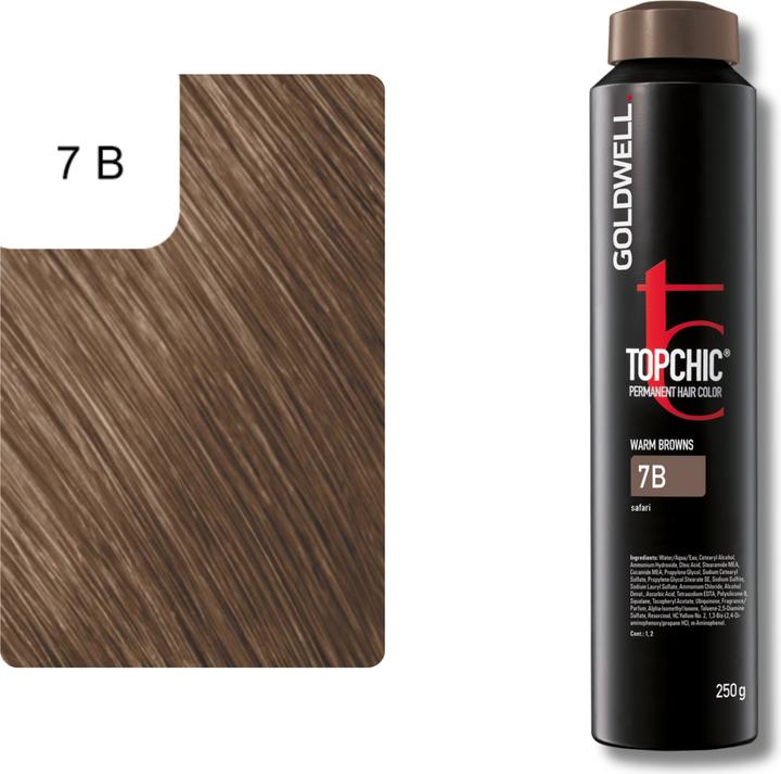 Actual product image Goldwell Topchic (7-B safari)