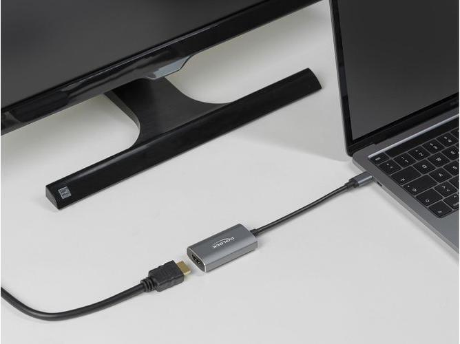 Actual product image Delock USB Type-C™ Adapter to HDMI (DP Alt Mode) 8K with HDR Function (HDMI, 20 cm)