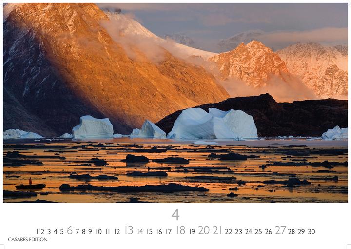 Image du produit Arctic Landscape 2025 S 24x35cm (24 x 35 cm, Allemand)