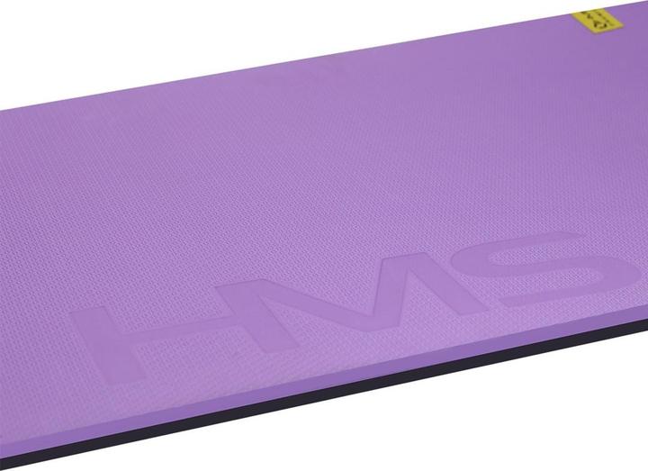 Produktbild HMS Club-Fitnessmatte mit Löchern lila Premium MFK01 (15 mm)