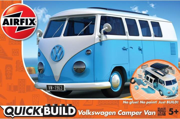 Image du produit Airfix Kit VW Bus Camper Van, bleu Quick Build