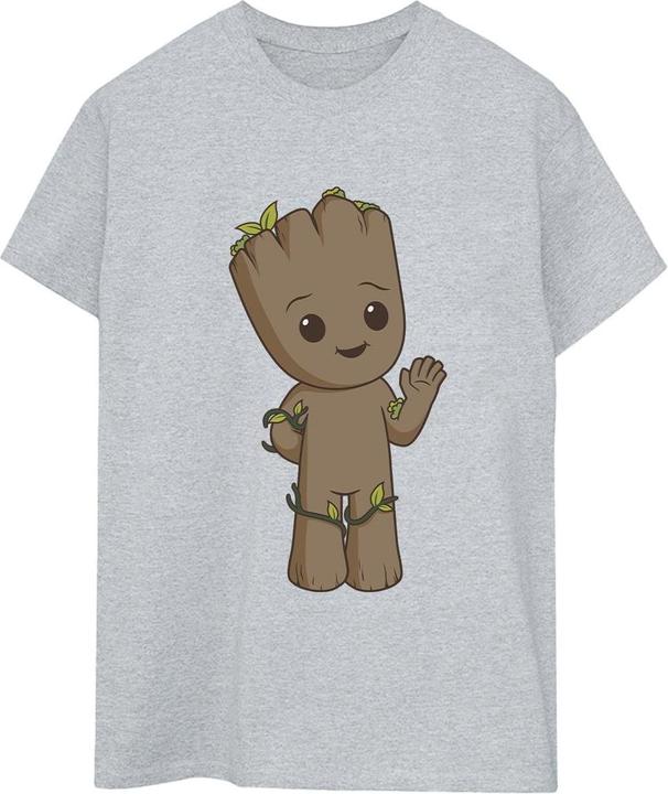 Image du produit - T-shirt AM GROOT CUTE GROOT - Femme (3XL)