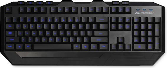 Actual product image Cooler Master CM Storm Devastator, Blue Edt. (DE, Cable)