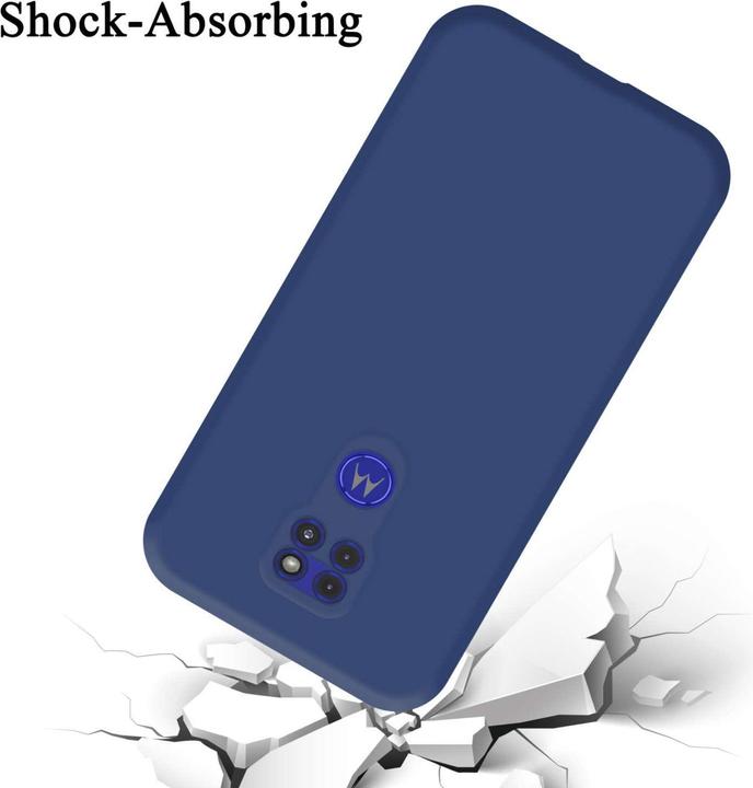 Actual product image Cadorabo Bumper Case for Motorola MOTO G9 PLAY TPU Liquid Silicone Cover for Motorola MOTO G9 PLAY (Motorola Moto G9 Play)
