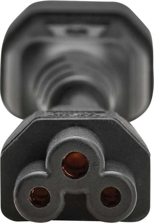 Actual product image Eaton POWER CABLE C14 TO C5 H05VV-F (0.15 m, C5, C14)
