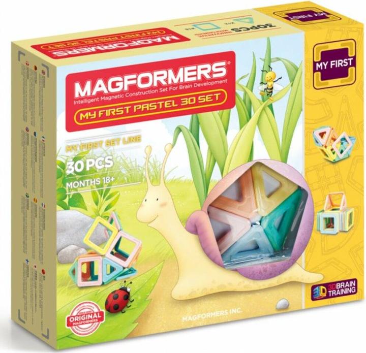 Produktbild Magformers My First Pastel 30PC Set rinkinys