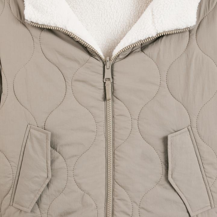Produktbild La Redoute Collections Wendbare gesteppte Winterjacke mit Kapuze (94)