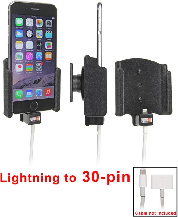 Produktbild Brodit Halter mit Kabelbefestigung für iPhone 6