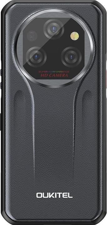 Produktbild Oukitel WP39 5G (6.6" - NFC - 11.000 mAh - 256 GB, 6 GB RAM) Schwarz (256 GB, Grau, 6.60", 64 Mpx)